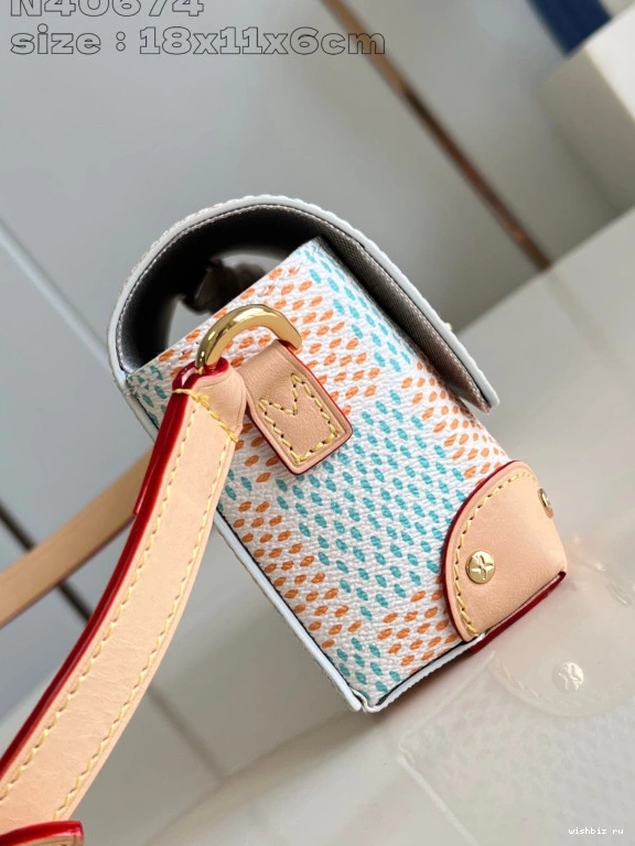 WIS Wallet-18*11*6.5CM LOUIS Wearable VUITTON Steamer 0828
